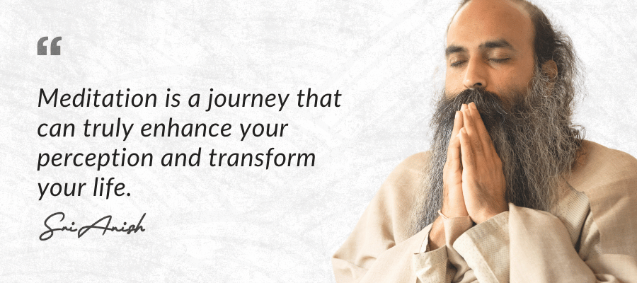 Quote by Sri Anish on Meditation