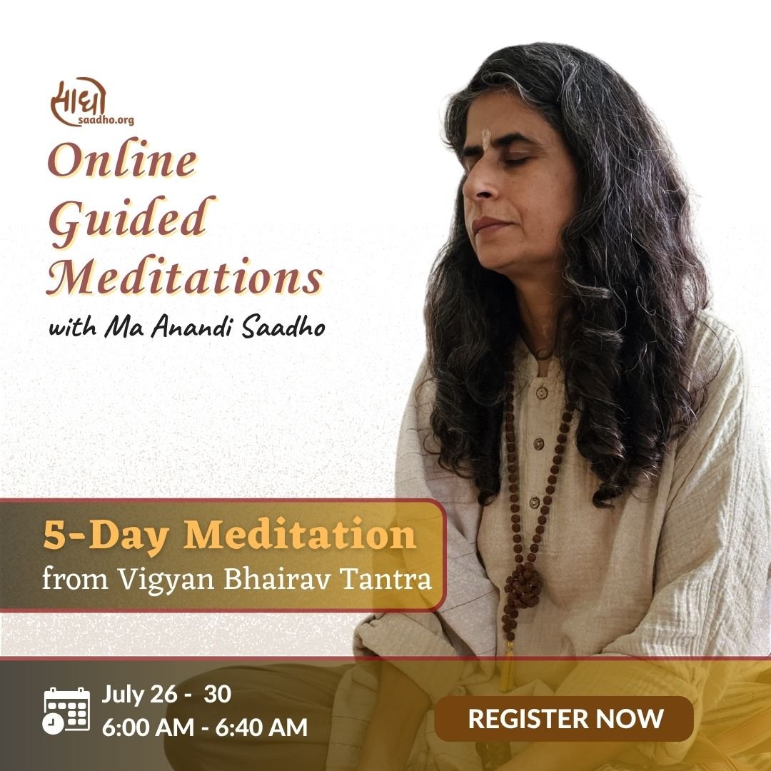 Saadho Guided Meditation with Ma Anandi Saadho
